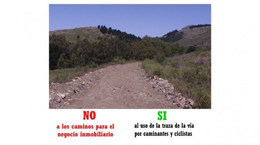 Alerta por apertura de caminos en las Sierras